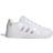 adidas Grand Court Lifestyle Lace Tennis Shoes - Blanc