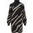 Object Objray L/S Knit Rollneck Dress AOP Dam Korta Klänningar Från Magasin Black/desert Taupe Tiger Graphic