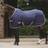 Weatherbeeta ComFiTec 210D Channel Quilt 250g Weight Standard Neck Stable Rug Navy/Silver/Red 6'9