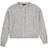 Name It Long Sleeve Knitted Cardigan - Light Gray Melange