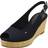 Tommy Hilfiger Iconic Elba Sling Back Wedge - Blå