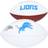 Fanatics Authentic Jared Goff Detroit Lions Autographed Franklin White Panel Football