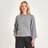 Object Tröja objFlora RE L/S Knit Pullover Grå