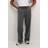 Kaffe Jenny Wide Leg Tie Waist Trousers, Black Oyster