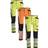 Snickers AllroundWork High-Vis stretch buks gul/sort