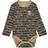 Hummel hmlOLLA langarm Baby-Body 8168 travertine