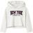 Name It Girl's Boxy Fit Sweatshirt - Jet Stream
