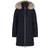 Tommy Hilfiger Down Fur-Trim Hooded Coat - Desert Sky