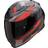 Scorpion EXO-491 Full Face Helmet - Matt Black/Silver/Red Adult, Man
