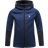 Peak Performance Junior Rider Zip Hood - Blue Shadow/Black (G79941-010)