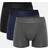 Resteröds Boxer Bamboo Pack Regular Leg Underkläder Grey/Navy