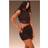PrettyLittleThing Chocolate Mesh High Neck Cut Out Mini Dress, Chocolate