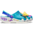 Crocs Girls Mirabel Classic Clogs Girls' Toddler Shoes Pink/Yellow/Teal 05.0