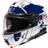 Schuberth Flip-Up Hjelm C5 Globe - Blå Voksen