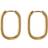 Pernille Corydon Soft Edge Huggies - Gold
