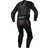 Rst S1 CE One Piece Leather Suit Black Grey Neon Green