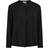 Tommy Hilfiger Fluid Viscose Vneck Rlxd Blouse Dam Långärmade Blusar Från Magasin Black