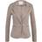 Ichi IHKATE BL Business Casual Blazer - Driftwood