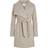 Vila Belted Coat - Natural Melange