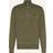 Fred Perry Half Zip Sweatshirt Laurel Green