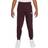 Nike Older Kid's Sportswear Club Fleece Sweatpants - Burgundy Crush/White (FD3008-652)