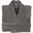 Lexington Hotel Velour bathrobe grey