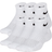 Nike Kid's Everyday Cushioned Ankle Socks 6-pack - White/Black (SX6912-100)