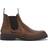 Barbour Patton Leather Chelsea Boots, Teak