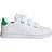 adidas Kid's Advantage Court Lifestyle Hook-And-Loop - Cloud White/Green/Core Black