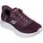 Skechers Go Walk Flex Hands Free Slip-Ins Grand Entry Sneaker - Burgundy