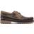 Timberland Boat Shoe Bur Grain, Male, Sko, Flade sko, loafers, Brun