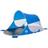 vidaXL (blue) vidaXL Beach Tent Patio Lightweight Tent Sun Shelter Tent Pop-up Waterproof