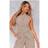 PrettyLittleThing Taupe Woven Tailored Waistcoat, Brown