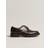 Solovair Eye Gibson Shoe-Burgundy Hi Shine