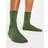 Pieces Women's Pcsebby Glitter Long Socks - Olive/Green