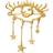 Maanesten Bellatrix Broche, Gold Plated
