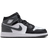 NIKE Air Jordan 1 Mid GS - Black/White/Iron Grey