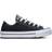 Converse Kids All Star Eva Lift Low Jnr Trainers Black White Rubber