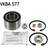 SKF VKBA 577 Hjullagersats 62 VOLKSWAGEN Polo II Hatchback
