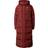 Tommy Jeans Down Hooded Longline Alaska Puffer Coat - Deep Rouge