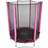 Plum Trampolin Junior mit Sicherheitsnetz rosa 4ft