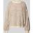 Pieces Tröja pcJenna LS O-neck Knit BC Beige