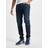 Only & Sons Onsloom Mellemhøj Talje Slim Fit Jeans Mørkeblå