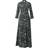 Y.A.S Robe-chemise 'YASSavanna' - Sapin/Vert Clair/Rose Pastel Noir