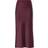 Gina Tricot Nederdel Elastic Satin Midi Skirt Rød
