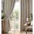 Luxury Living Chenille Blackout Pencil Pleat Top Curtains 117 cm x 229 cm Cream