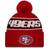 New Era San Francisco 49ers 2024 Sideline Beanie One Red