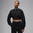 Jordan Cropped Flight Fleece-sweatshirt til kvinder sort (EU 40-42)