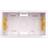 Vimark Vimark 2 Gang Dry Lining Knockout Box 47mm White
