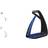 Freejump stigbøjle Soft Up LITE sort/navy